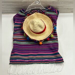 Dog Sombrero & Hat Costume
